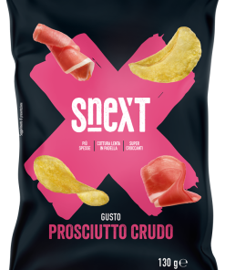 SNEXT PATATINE PROSCIUTTO CRUDO 130GR