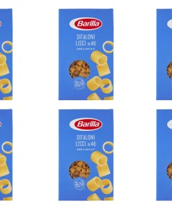 6 X BARILLA DITALONI LISCI N. 46 500 GR