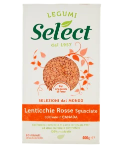 SELECT LENTICCHIE ROSSE SGUSCIATE 400 GR