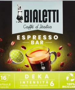 BIALETTI ESPRESSO DEK  16 CAPSULE X 7 GR
