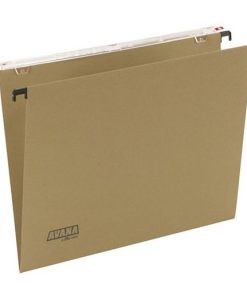 Cartella sospesa Arancione – cassetto – interasse 33 cm – fondo V – 31,3×24,5 cm – arancione – cof. 100 pz