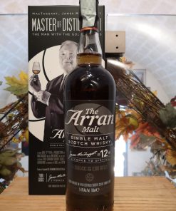 Arran Single Malt Scotch Whisky Master of Distilling II 2006 12 YO The Man With The Golden Glass