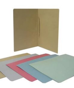 200 Cartelline semplici con pressino – cartoncino Manilla 200 gr – 25×34 cm – camoscio