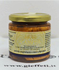 Tonno con Pomodoro Ciliegino in olio di oliva – Campisi